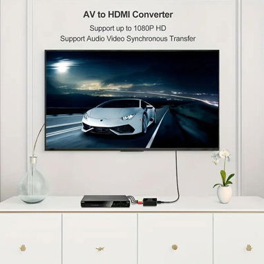 ☎️53544655 🛵 Entrega Disponible ⭐Adaptador convertidor de audio y video MINI ⭐ - 5/5