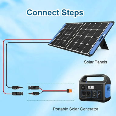 Cable solar a XT60i 10AWG - Panel solar MOOKEERF de 20 pies (6 metros) - Img 125159329
