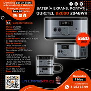⚡2048WH⚡ BATERÍA ADICIONAL B200 PARA ESTACIÓN OUKITEL. FACTURA Y GARANTÍA. TL 54833699 - Img 54194391