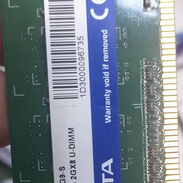 Memoria Ram DDR3 2 gyga, precio 1000. - Img 45267755