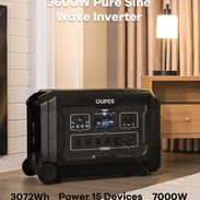 🔋 OUPES Mega 3 Capacidad: 3.072 Wh, ampliable hasta 12.288 Wh ⚡ Potencia: 3.000 W continuos / 6.000 W pico 🔋 Batería: - Img 57001023