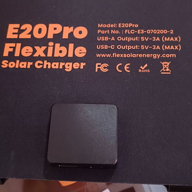 Panel solar plegable 20W - 2/3