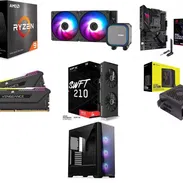 ESTRENA AHORA PC 9 5900X 🤩 ROG Strix B550-F Gaming Wifi II -32GB -RX 7700XT 12GB -750W 🆕 0km - Img 55319635