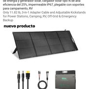 Panel solar plegable 200w incluye cable 3 en 1 sirve para ecoflow y otras estaciones - Img 57200394