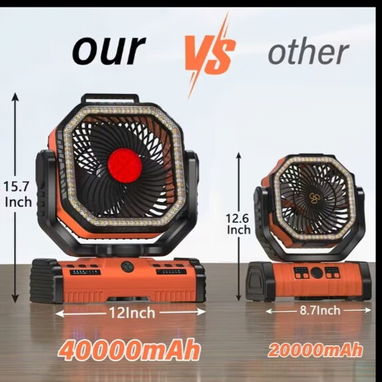 Ventilador Recargable F16. Aceptamos Transferencia +10%. - 4/4