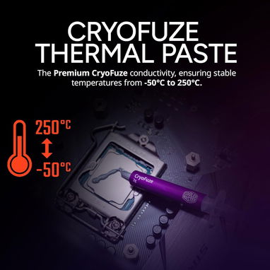 ❄️ Cooler Master Hyper 212 Pro aRGB ⚡ 4 Heat Pipes Cobre, Ventilador PWM 120mm RGB, Soporte AM5/AM4/Intel Envío* - Img 102025584