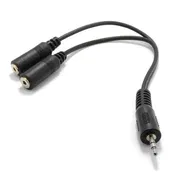Adaptador de audio y micro 3.5mm 2x1 y 1x2 - Img 56509559