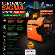 PLANTA ELÉCTRICA SIGMA Inverter 4000 W pico y 3300 W continuos - Img 57011015