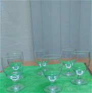 6 copas de cristal para agua, zumos y algunos cocteles - Img 44736206