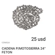 Cadena para motosierra de 24" - Img 55916783