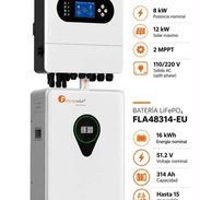 Kit Solar Felicity Solar 8 kW – Sistema Completo con Batería 16 kWh y 10 Paneles Bifaciales - Img 57420398