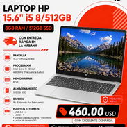 Laptop HP 15-fd0250wm i5 8GB 512GB SSD | 15.6” en La Habana - Img 55046822