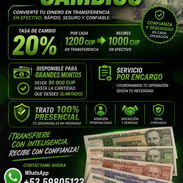 Transferencia x efectivo al 20% DOY EFECTIVO - Img 56365796