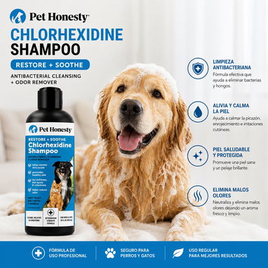 SHAMPOO MEDICINAL para Perros y Gatos 16 oz / COMBATE BACTERIAS Y HONGOS - Img 126480998