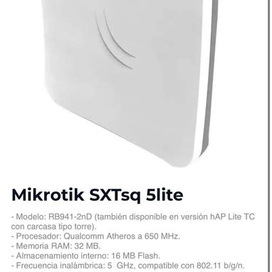 Antenas Mikrotik - 2/4