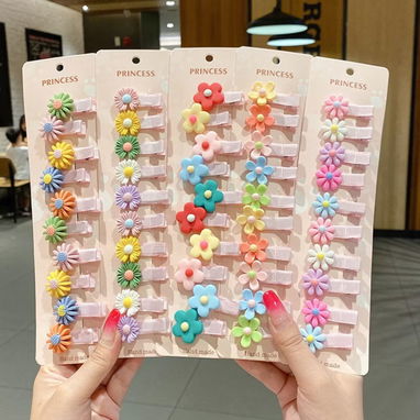 Set de 10 Hebillas para niñas - Img 103987348