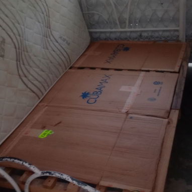 Cama de hierro con colchón original confort - Img 124624395