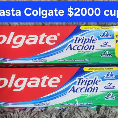 Cepillos de dientes y Pasta dental Colgate formato familiar en venta en venta - Img 124065118