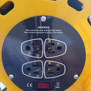 ⚡ 25 METROS ⚡ CARRETE DE EXTENSIÓN SAFEGUARD DE 25M CON 4 TOMAS. TENEMOS MENSAJERÍA CON FACTURA Y GARANTÍA. TL 54843699 - Img 57207167