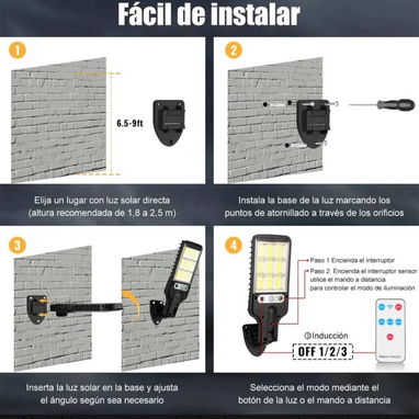 Lámpara LED con sensor de movimiento - Img 123451089