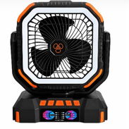 VENTILADOR PORTÁTIL RECARGABLE F22 CON LUZ LED 40000mAh - Img 57118917