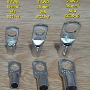 Conectores y Terminales para cables de inversores y baterías solares. Medidas 16mm², 25mm², 35mm², 70mm² Solo para esto - Img 58258934