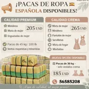 PACAS DE ROPA ESPAÑOLA - Img 57823689