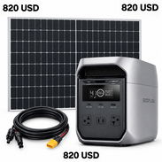 Ecoflow Delta 3 Classic + Panel Solar BOVIET 550W Bifacial + Cable Solar de 10 metros - Img 58159840