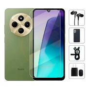 Teléfono Xiaomi Redmi 14C, 4GB + 4GB Ram, 128GB Almacenamiento. (2409BRN2CL), Con Cover, Mica y Audífonos - Verde - Img 56739482