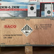 Inversor 6.2kw con batería de 16kw - Img 57168532