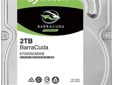 Seagate Technology 2000GB ST2000DM008 Barracuda - Unidad de Disco Duro Interna Tamaño Único, Plata(sellado)     53828661 - Img 64889663