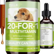 Megpets Multivitamínico 20-en-1: Suplemento líquido premium para la salud integral de tu perro o gato. - Img 55078784