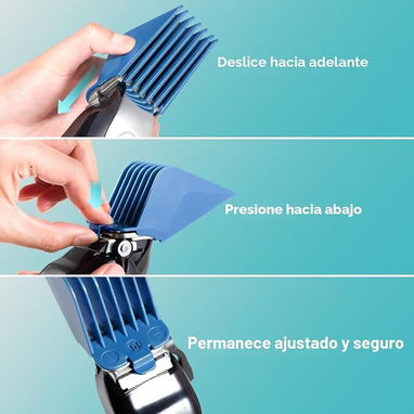 Set de 6 Peines Guía Extra Largos LAVEST para Máquina de Pelar - 2/3
