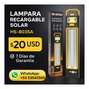 Lámpara Recargable Solar - Img 55902115