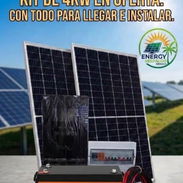 Inversor SUMRY 4000w + bateria Humsienk 24v x 100ah+ 2 paneles + todas las protecciones y accesorios necesarios istala - Img 56694349
