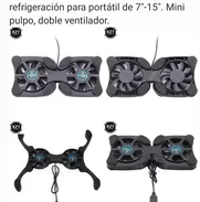 Base refrescadora para laptop tipo pulpo con 2 fanes - Img 49393458