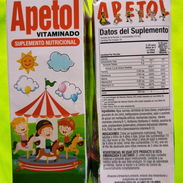 Apetol Multivitaminas para 2 a 4 años 😋 Multivitaminas para niños - Img 56103063