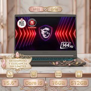 🎮🔥 LAPTOP MSI THIN 15 GAMING — RTX 3050 🔥🎮 💻 MSI Thin 15 B13UC-1000US — NUEVA Potencia y rendimiento para gaming, - Img 57810087