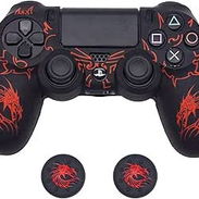 Funda protectora de silicona con agarre antideslizante para PS4 - Img 55707414