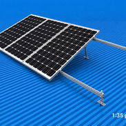 Kit de Soporte para 4 paneles solares Inclinados - Img 56147264