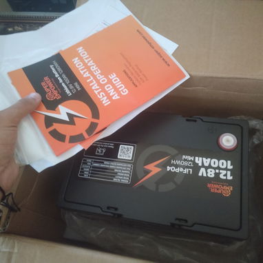 batería de litio nueva 12 volt 100 amp, 260 usd 54380246 - 2/2