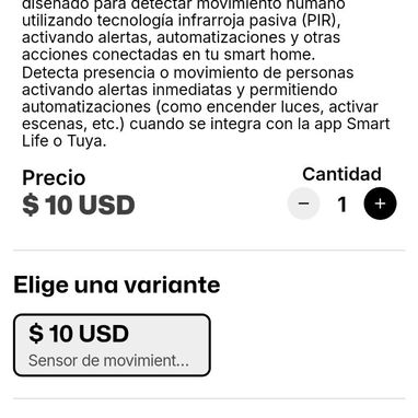 Alarma con sensor de movimiento - Img 124382488