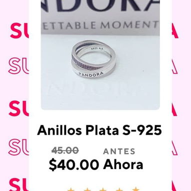 Variedad de anillos de plata super ofertas de rebajas calidad garantizada - Img 122808151