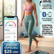 Báscula digital inteligente o pesas corporales conección Bluetooth - Img 56285470