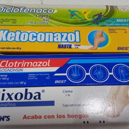 Ketoconazol, Diclofenaco, Triple antibiótico, Terbinafina y Clotrimazol - Img 44599869