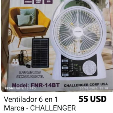 VENTILADORES RECARGABLES - Img 123058982