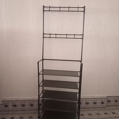 Zapatera de 5 Niveles con Percha e Instalación Práctica para el Hogar Real VPT#-0438 - Img 122739274