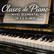 🎹 Clases de Piano – Nivel Elemental (8 a 15 años) Descubre el mundo del piano desde cero con clases presenciales diseña - Img 56081265