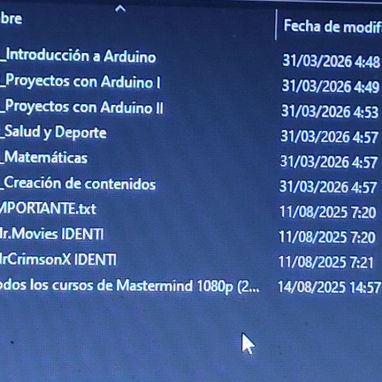 Paquete de cursos de academia Master Mind - Img 118363597