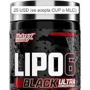 (Quemador de Grasa) LIPO 6 BLACK ULTRA CONCENTRADO (NUTREX) 60 CAP-30 SERV [CUP/MLC/USD] - Img 45884139